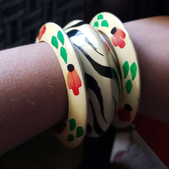 3 bangle women's bracelet fall vibes bracelet - Picture 4 of 6